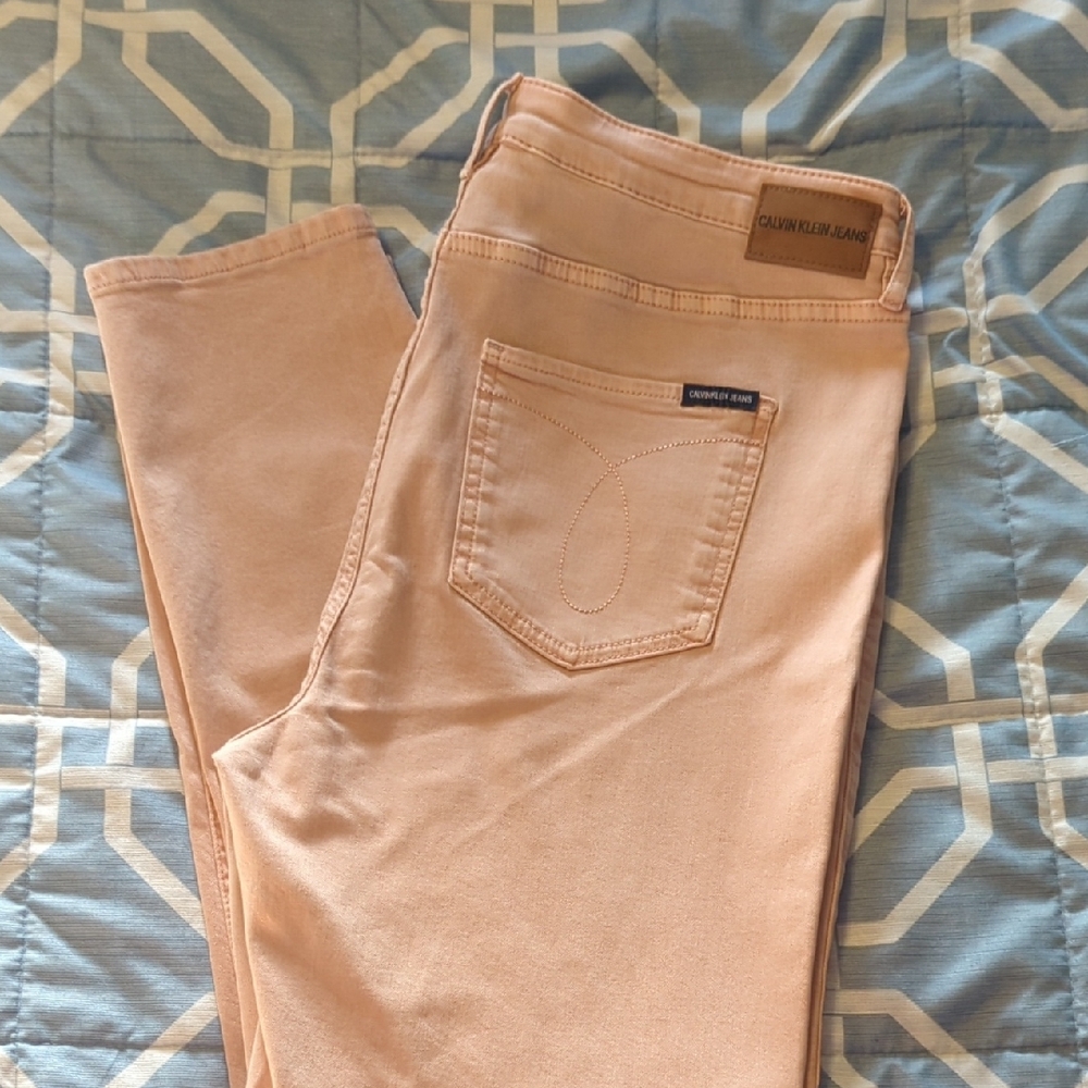 Calvin Klein Women's Tan Jeans